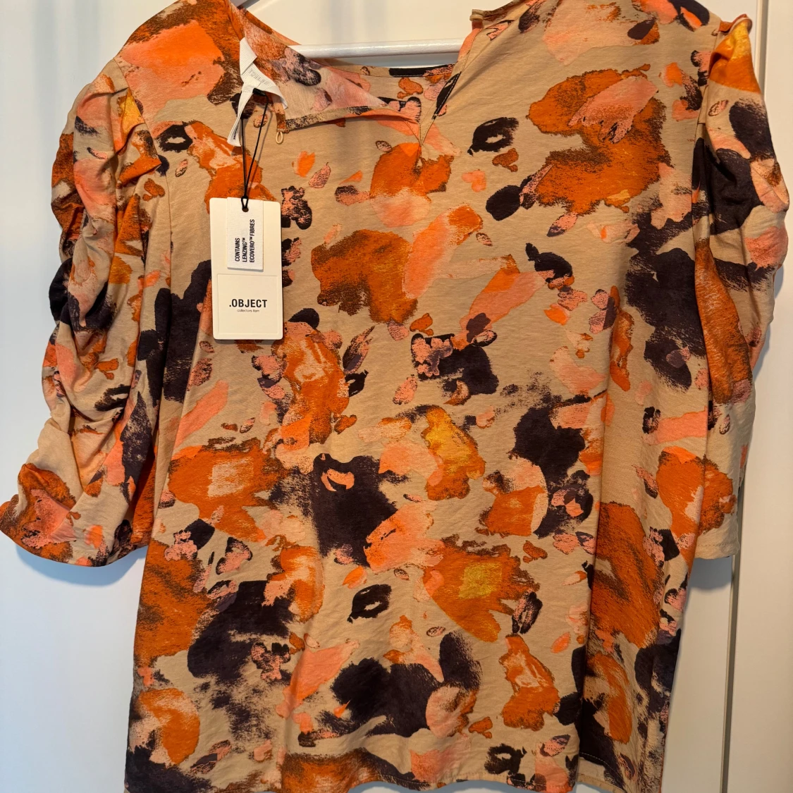 Mönstrad topp från Object - 1