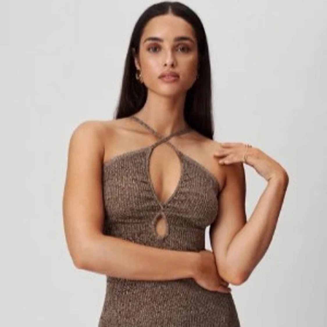 Adoore brun klänning - 1