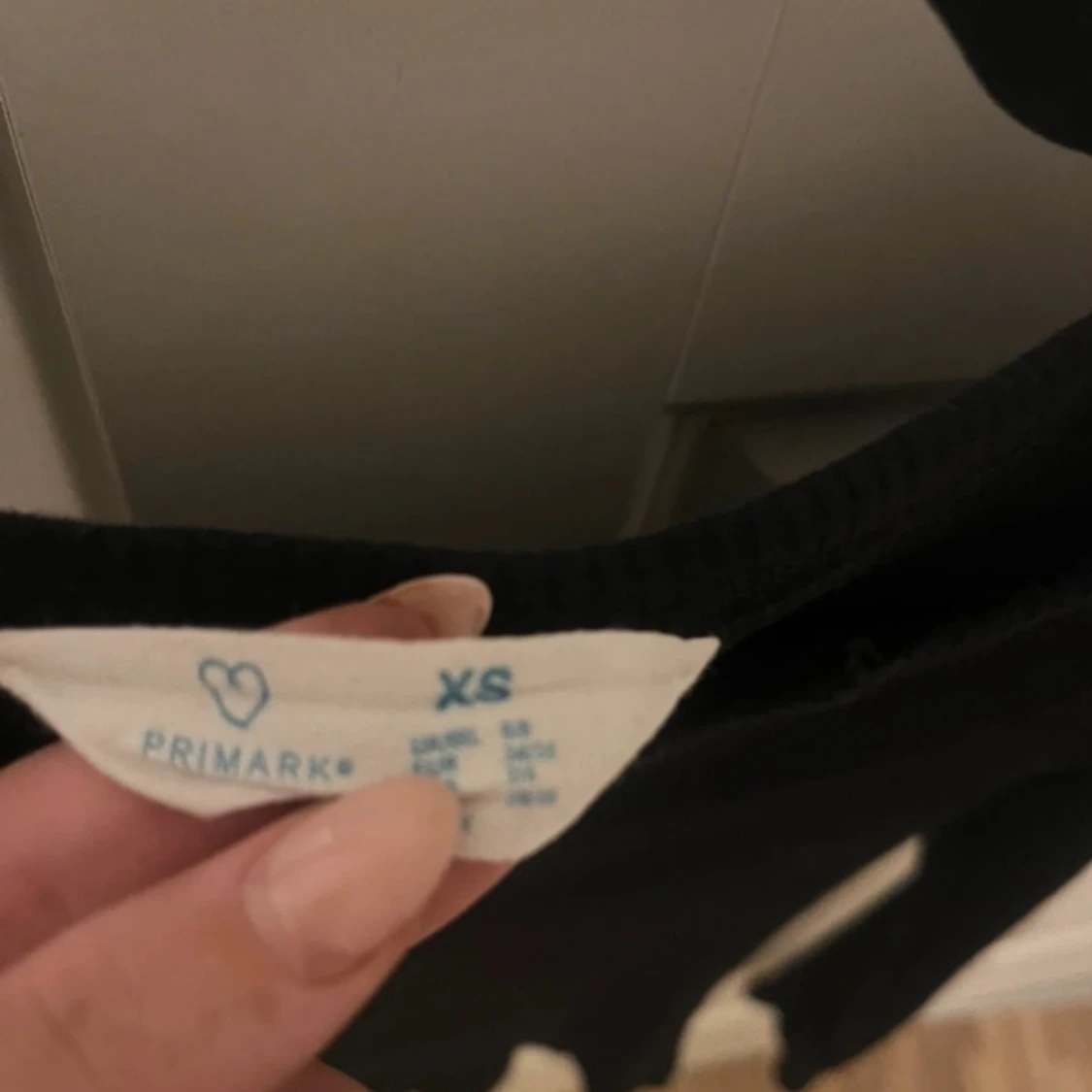 Svart långärmad topp från Primark - 2