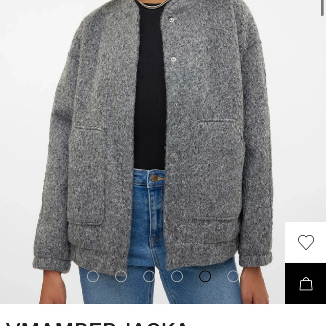 Grå ulljacka - 1