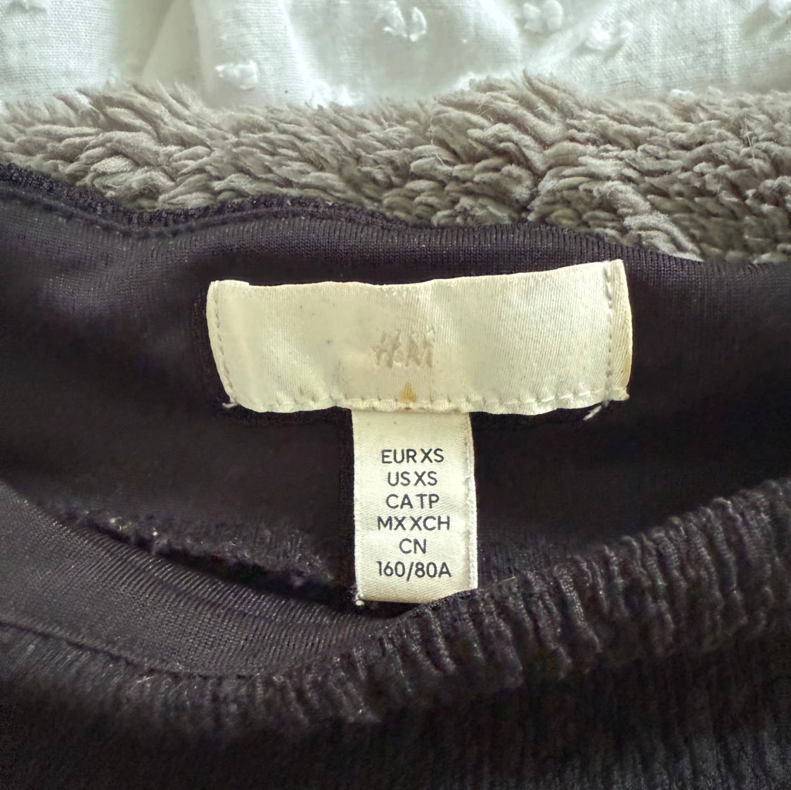 Svart långärmad topp från H&M - 1