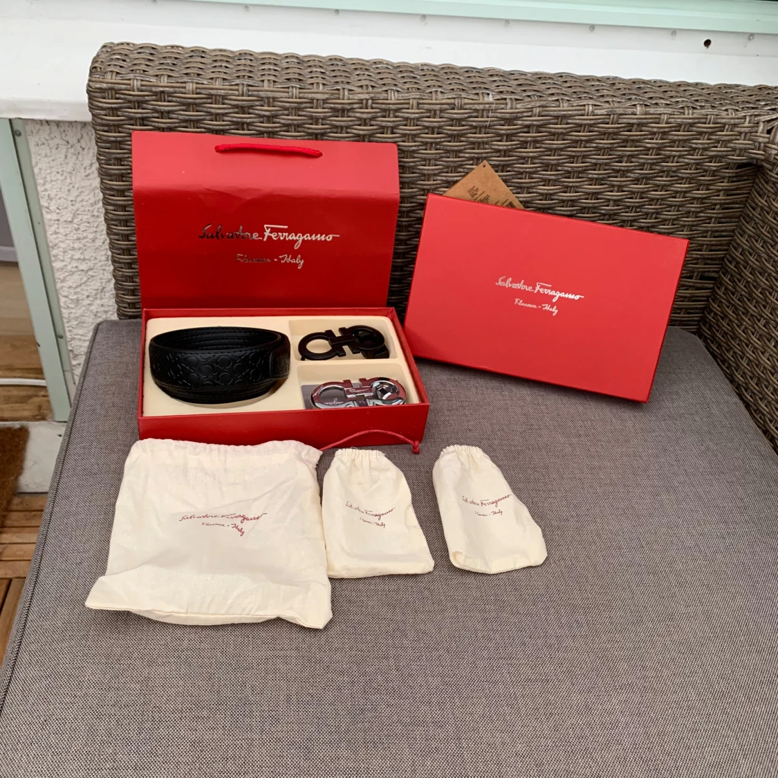 Ferragamo bälte - 1