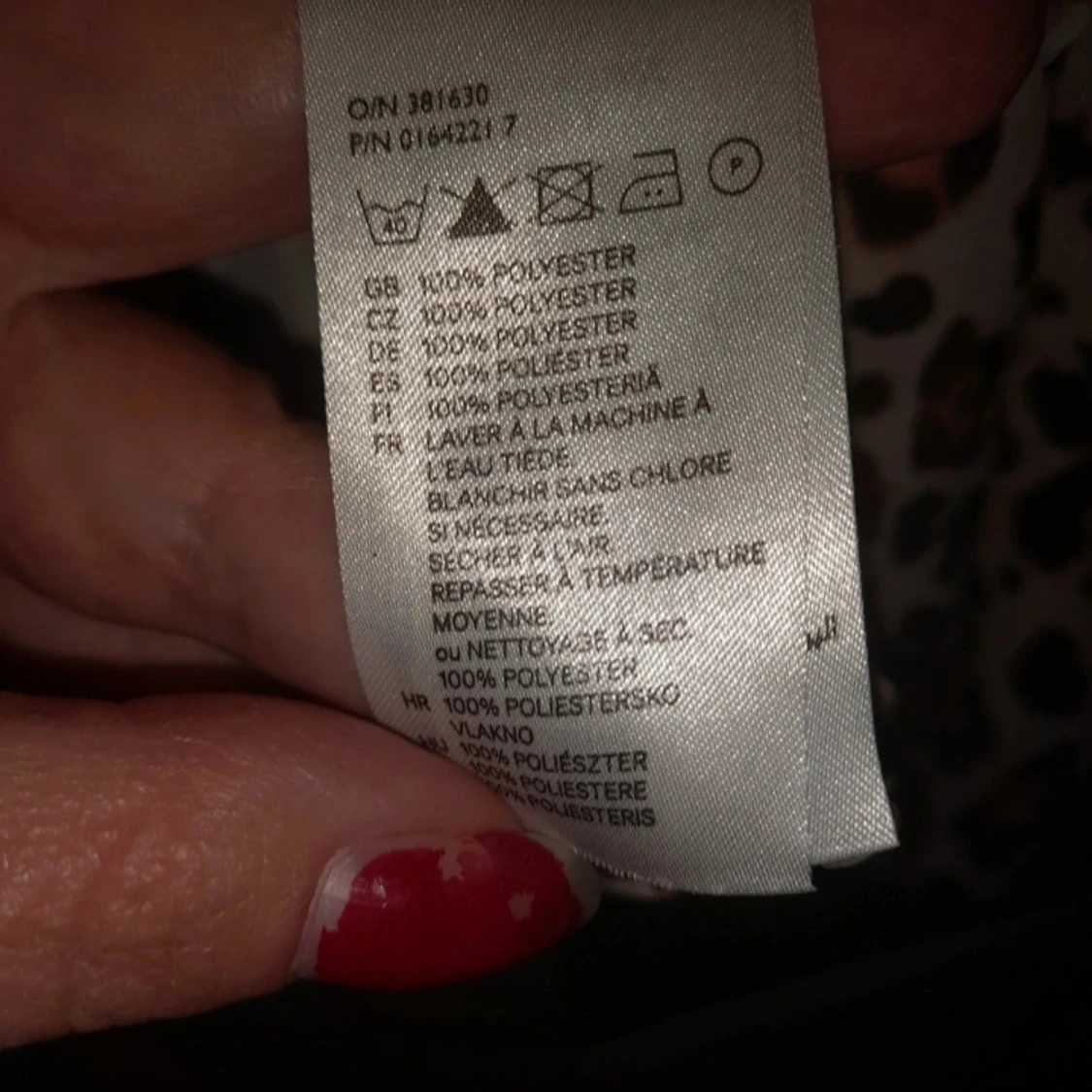 Leopardmönstrad overshirt från H&M - 2