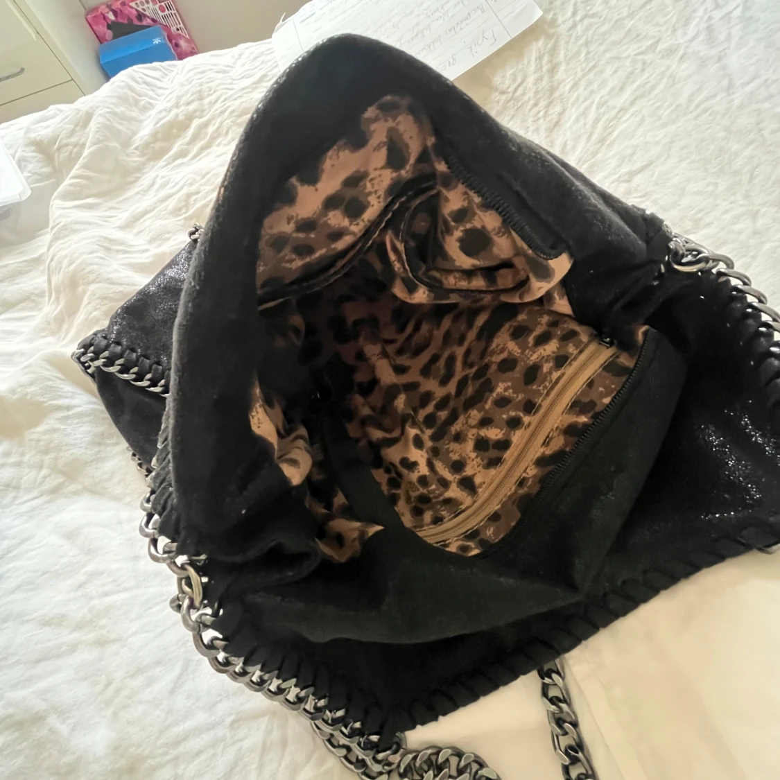Svart glitrig jätte fin väska🖤 - 3