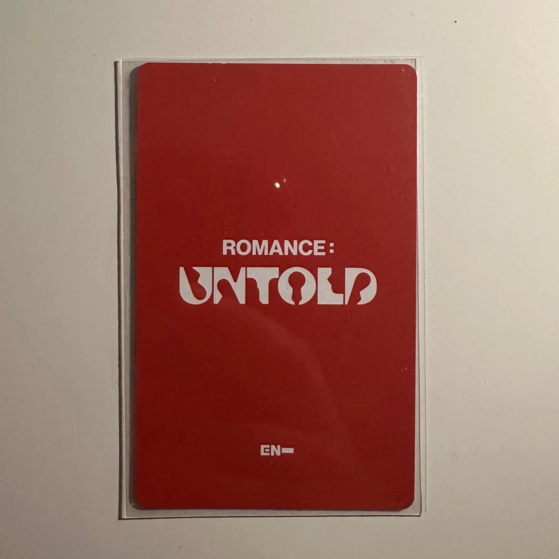 Jungwon Romance: Untold Photocard - 1