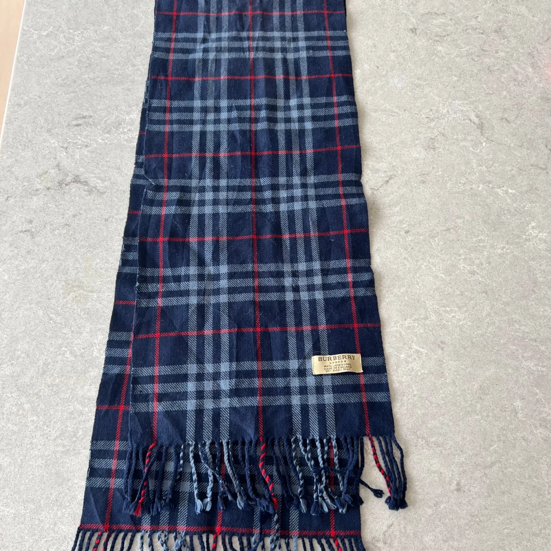 Rutig halsduk från Burberry