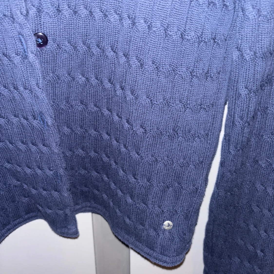 Blå stickad kofta från Boomerang - 1