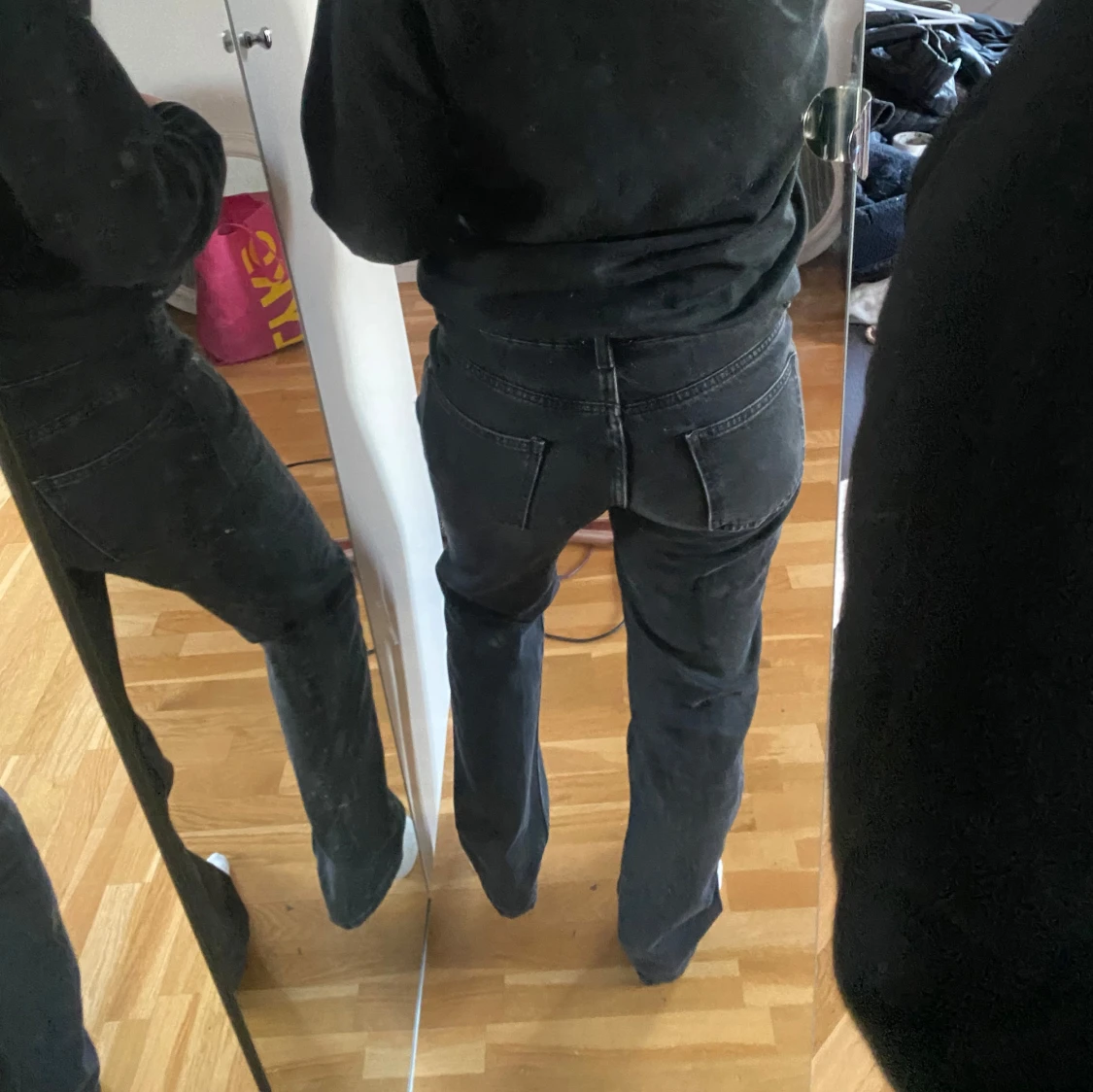 Nya raka lågmidjade jeans - 3