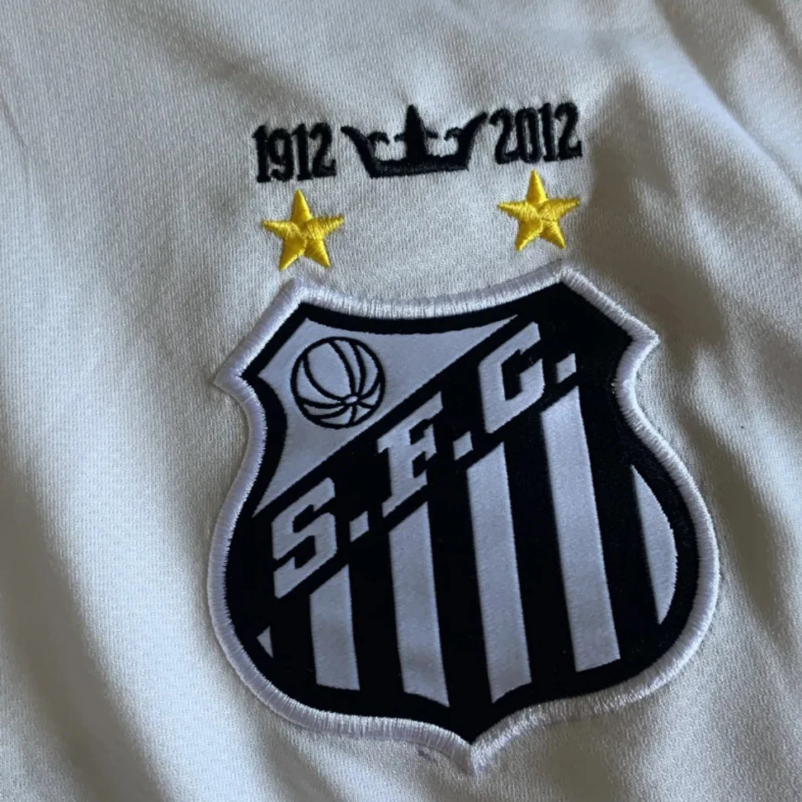 Vit Santos FC matchtröja Nike - 3