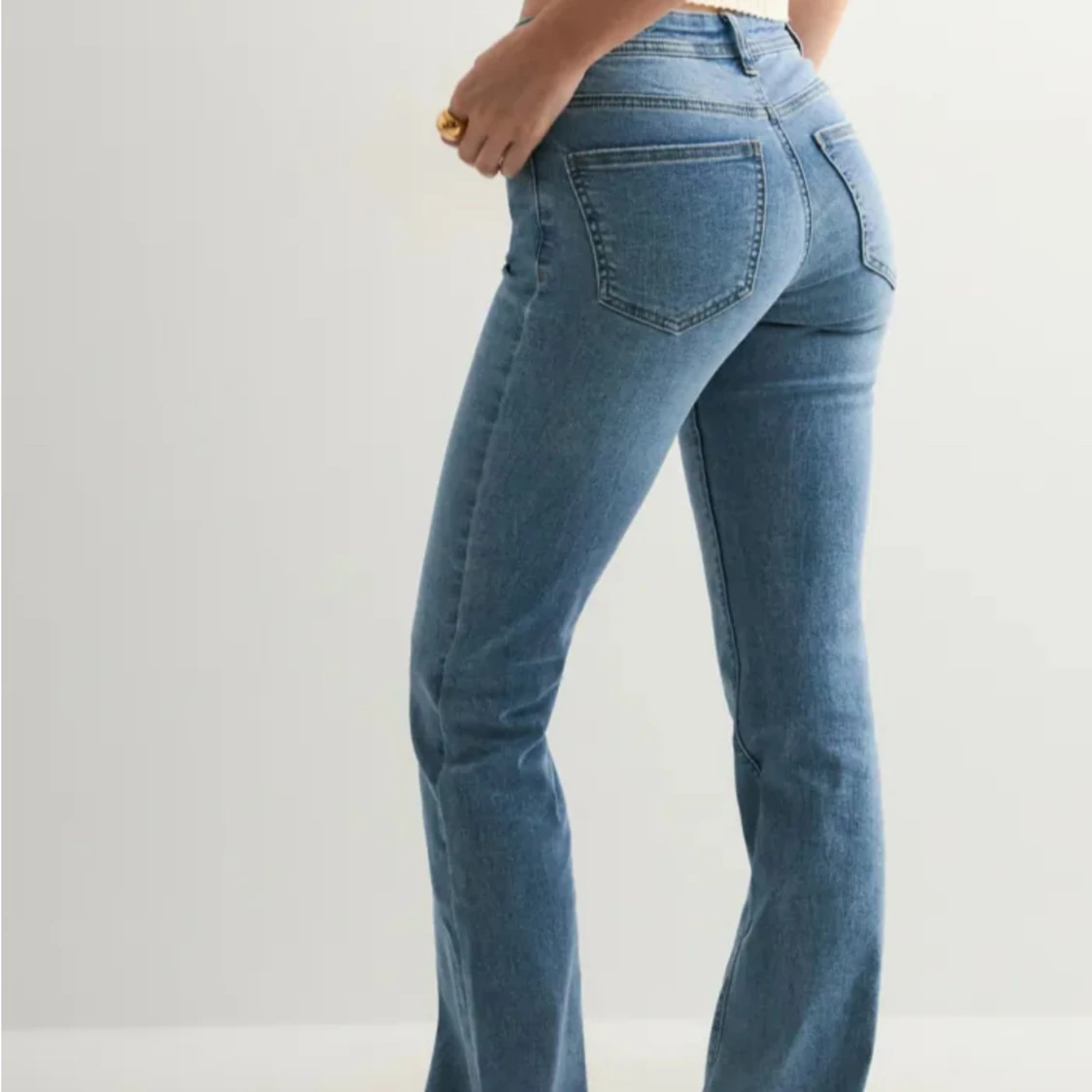 Ljus blåa Bootcut jeans - 1