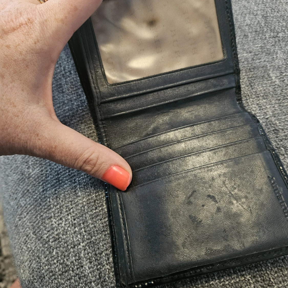 Rutig plånbok från Burberry - 3