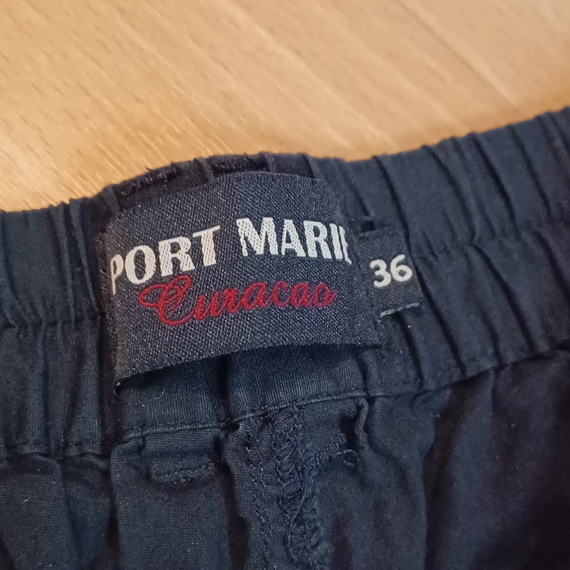 Marinblå shorts Port Marie Curacao - 3