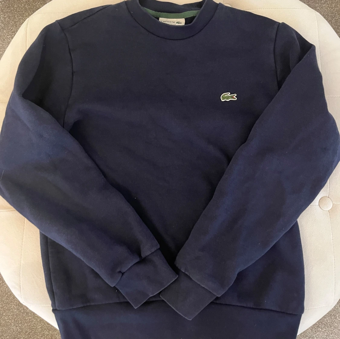Mörkblå sweatshirt från Lacoste - 1