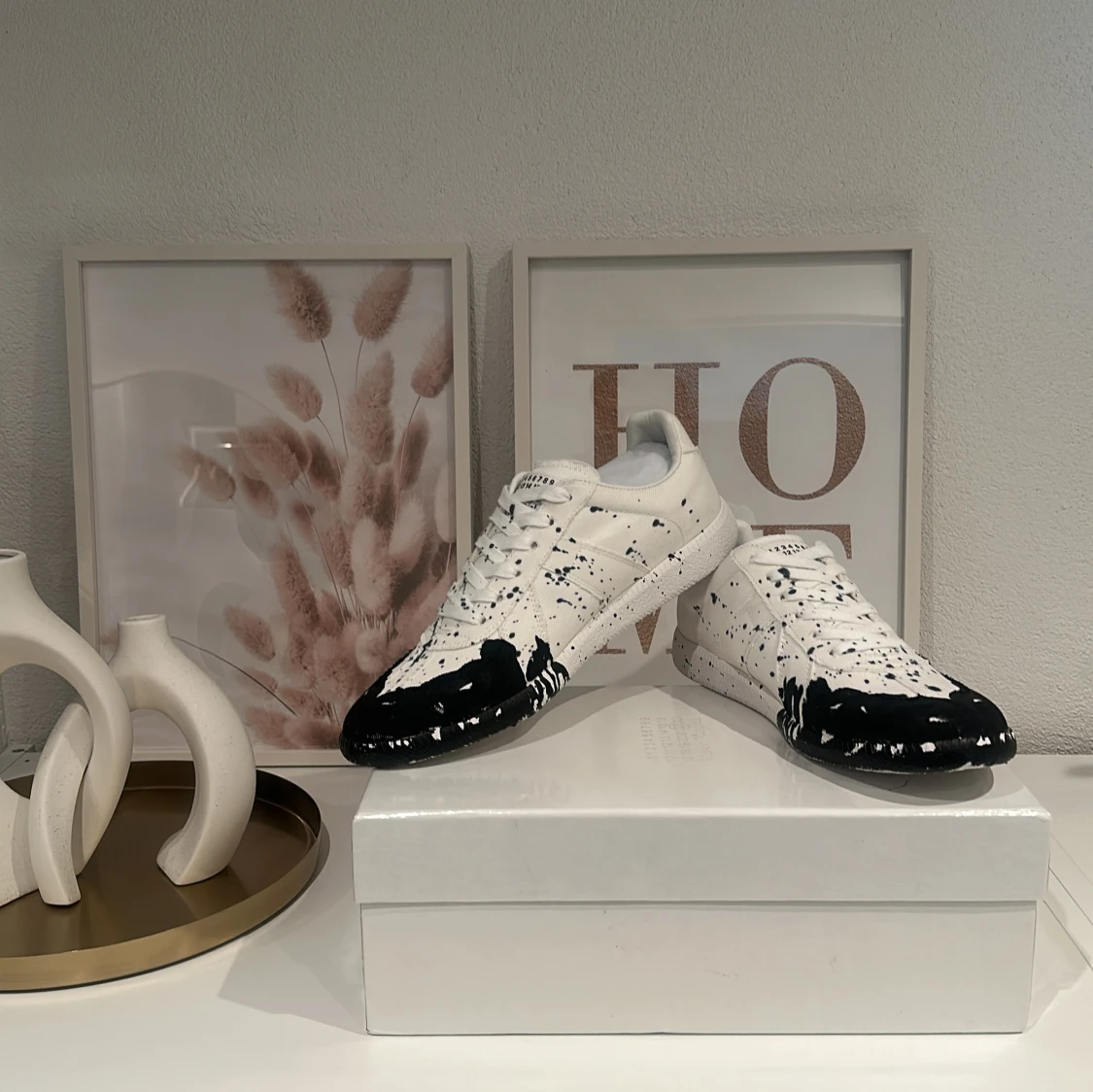 Maison Margiela sneakers svart/vit