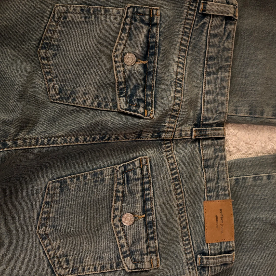 Perfect Jeans ljusblå  - 1