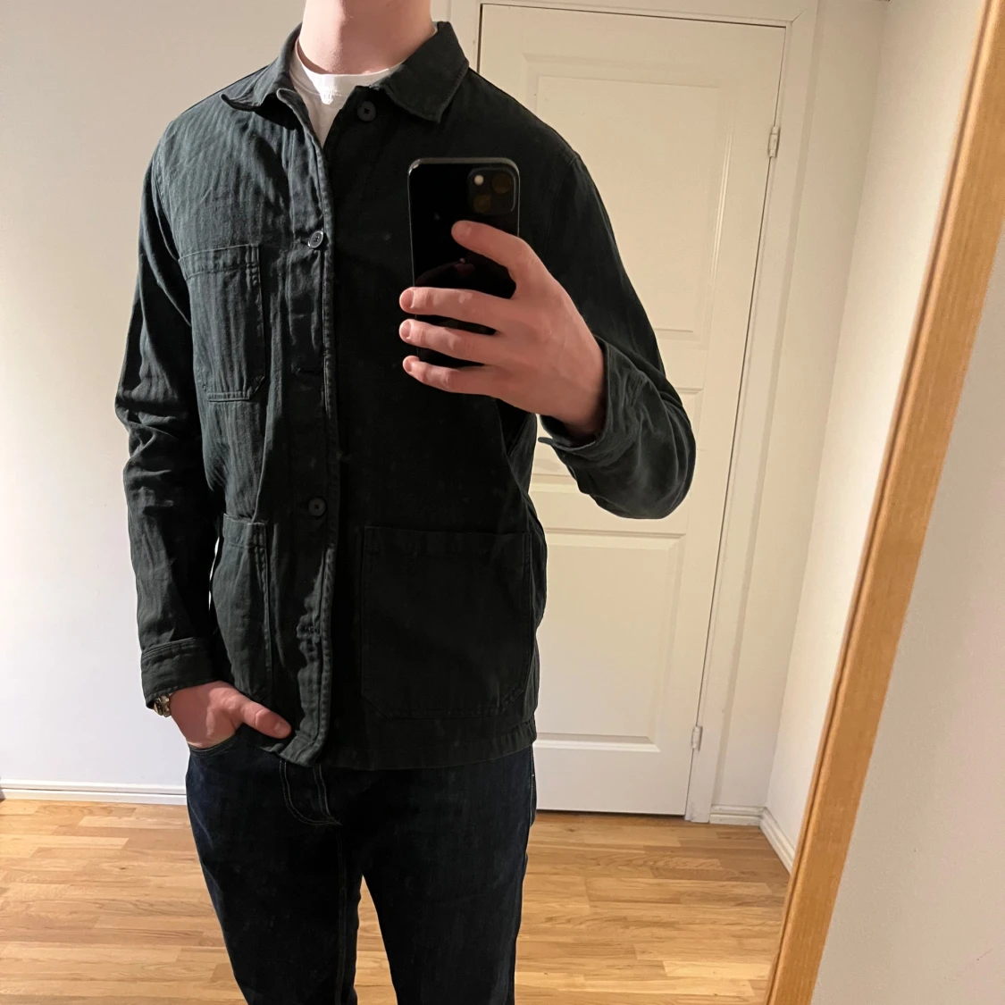 Svart Overshirt A Days March - 2