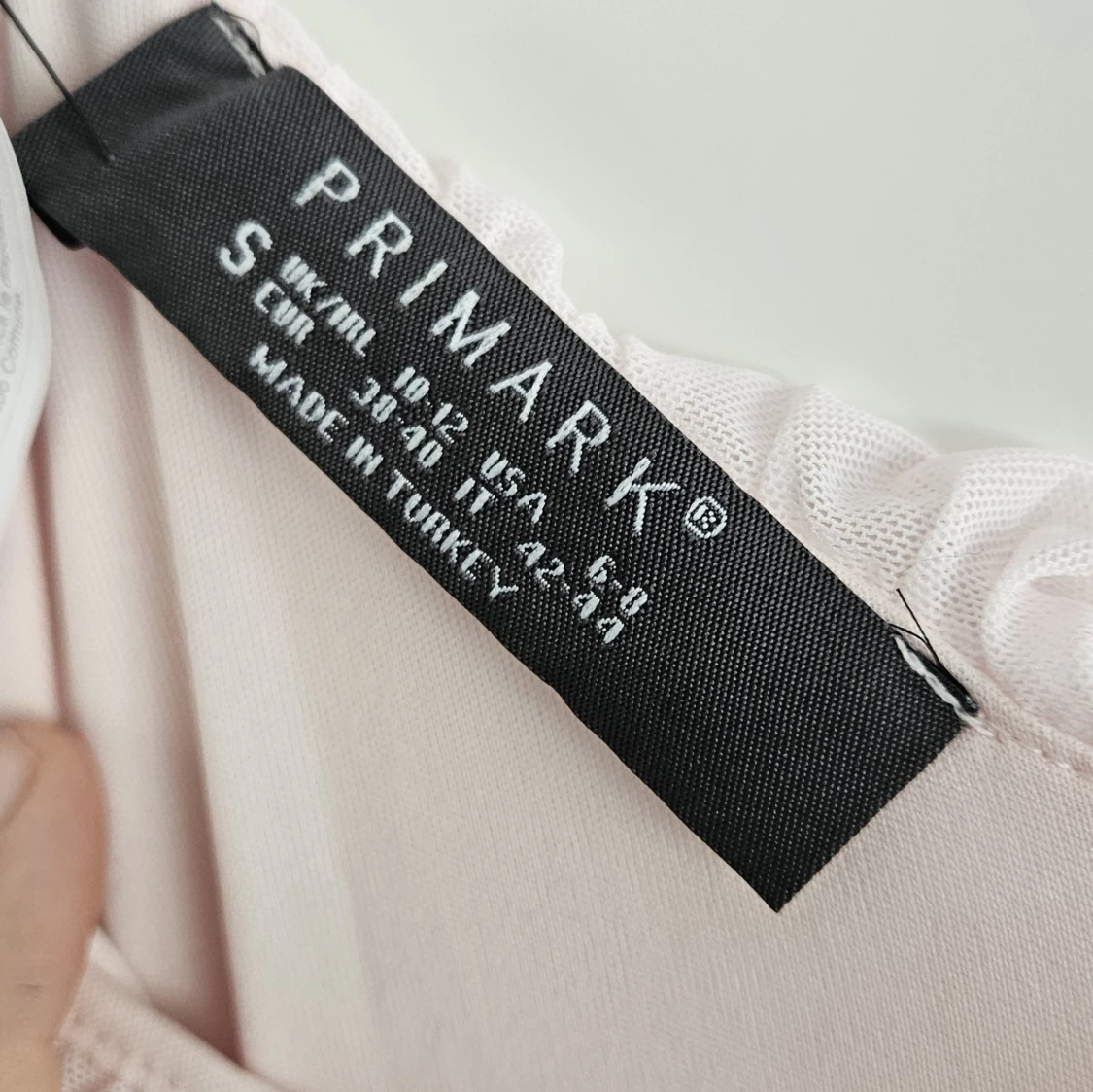 Ljusrosa volangklänning från Primark - 1