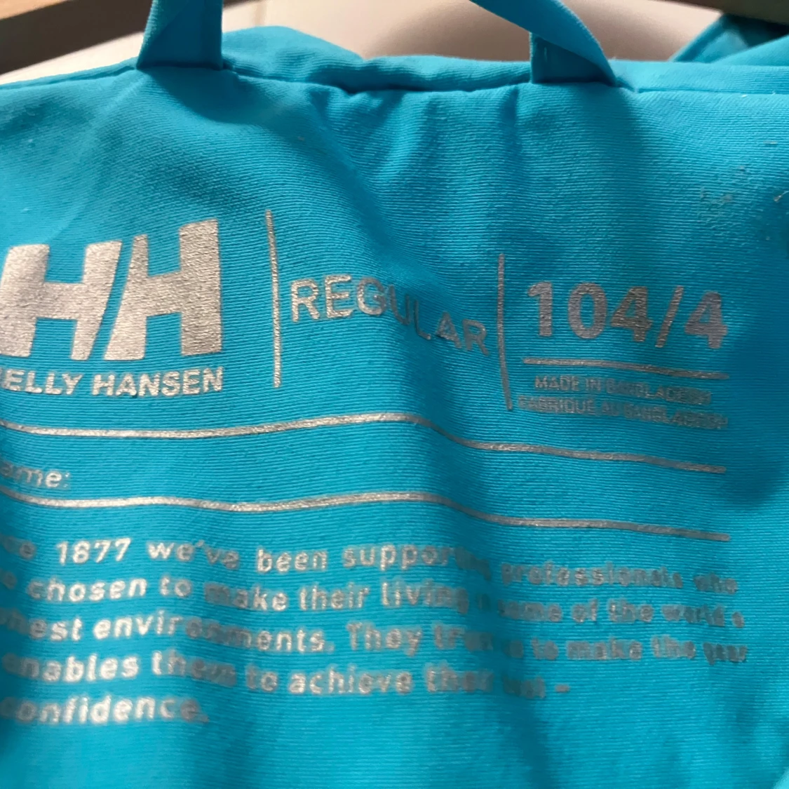 Turkos vindjacka Helly Hansen 104/4 - 2