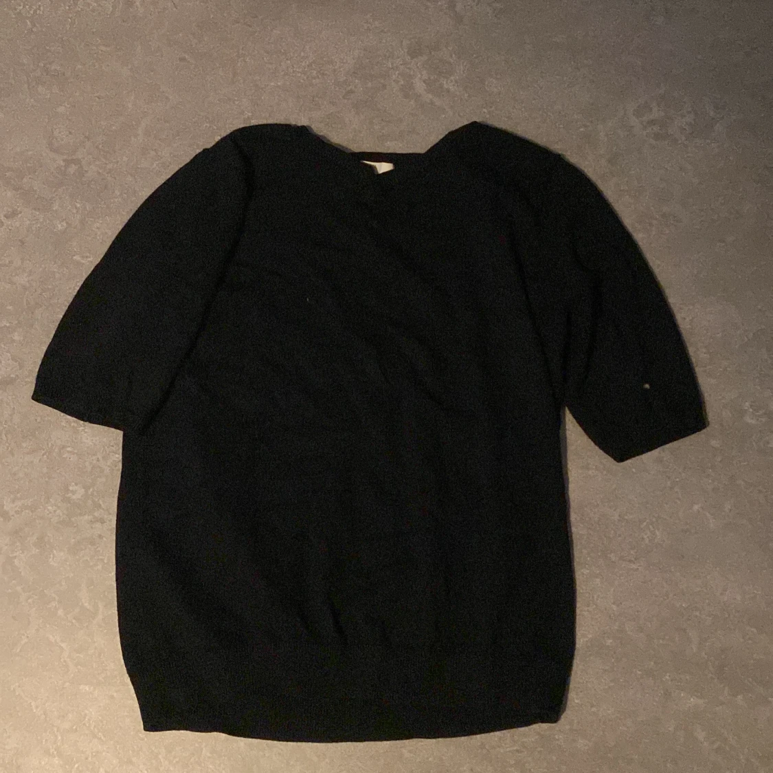 Svart stickad tröja från H&M