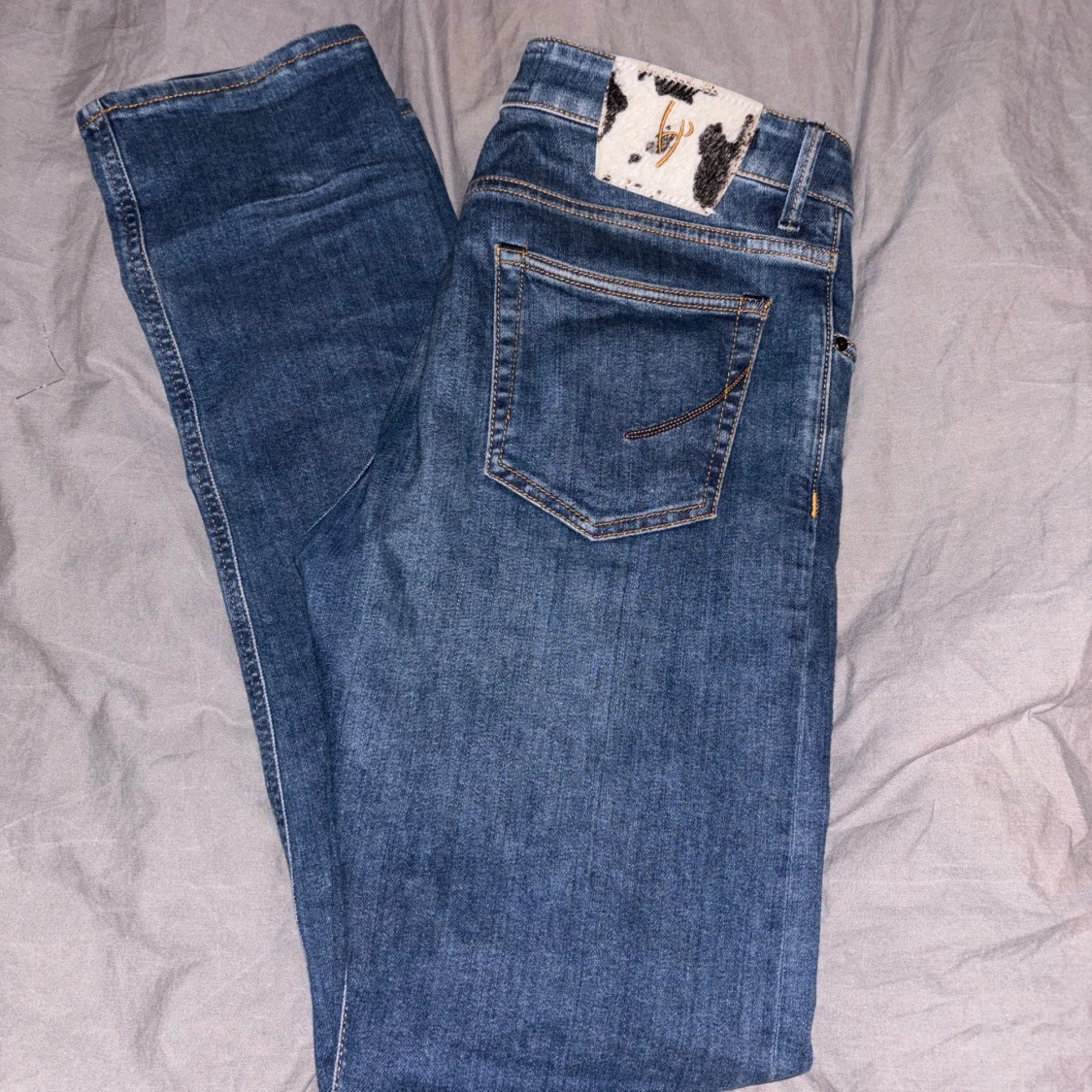 Blå jeans från Handpicked, stl 32