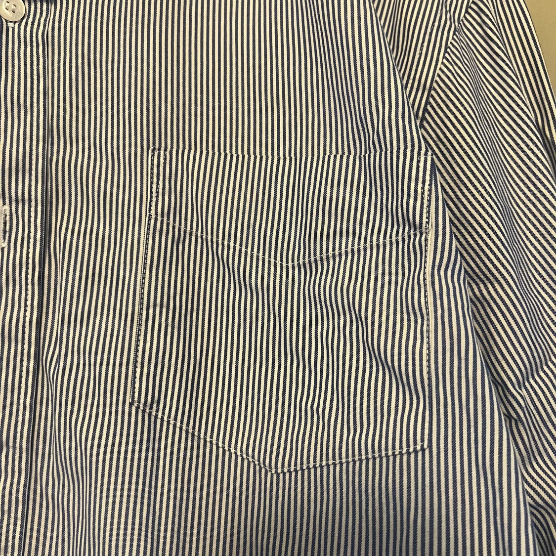 Blåvit randig skjorta från U.S. Polo Assn. - 4