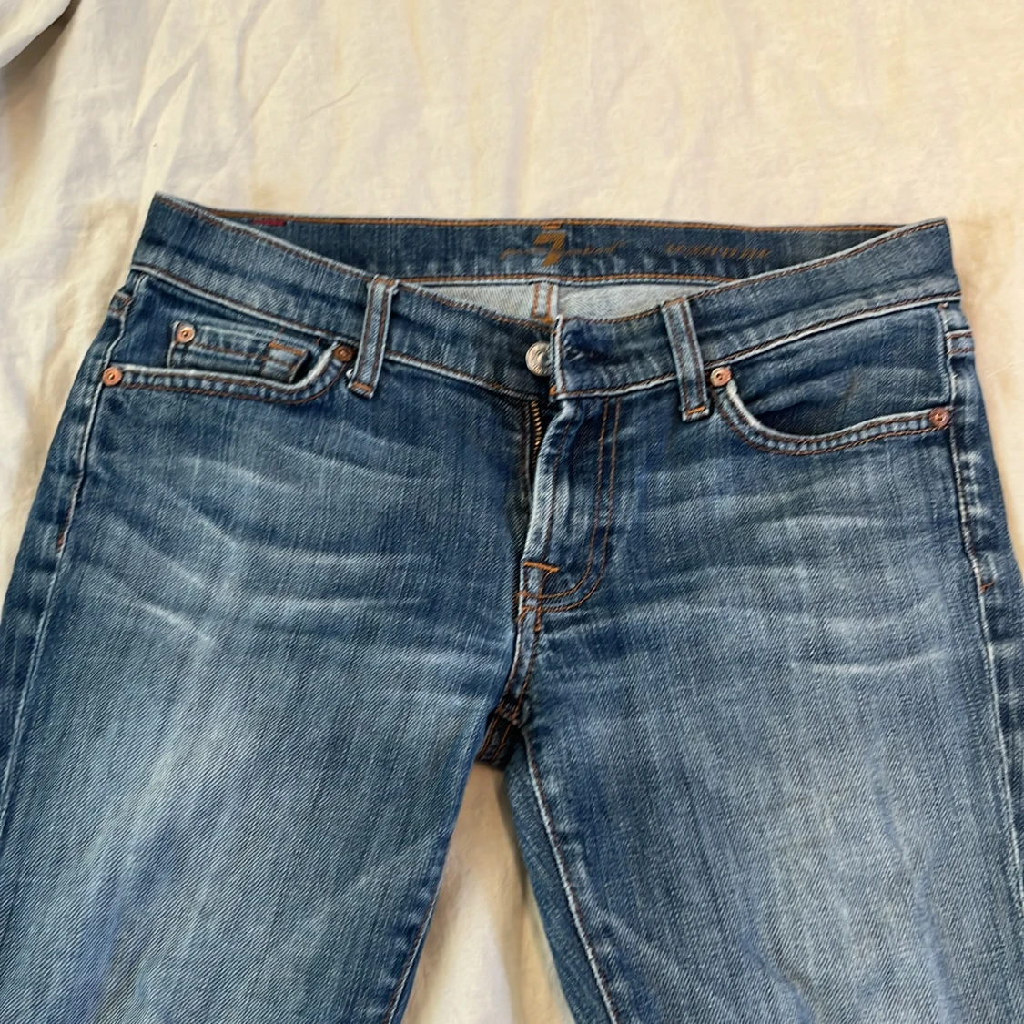 ❗️Intressekoll❗️vintage 7 for all mankind jeans - 92