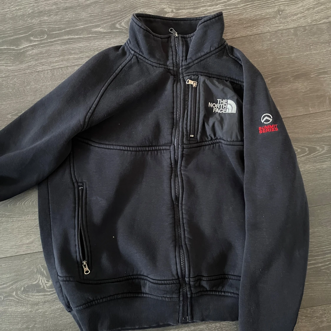 Svart fleecejacka från The North Face