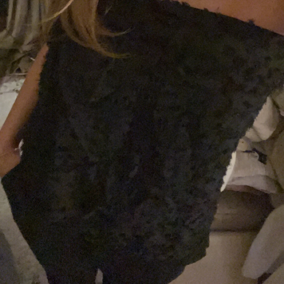 Svart ärmlös topp - 2