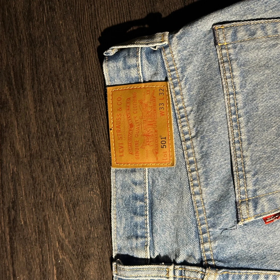 Levis 501 ljusblå jeans - 3