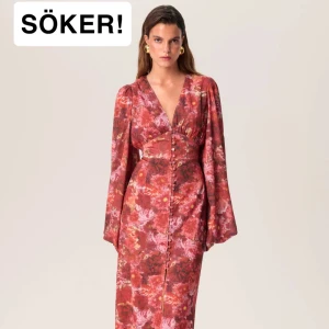 SÖKER!! Adoore Positano Dress färgen:Rust - Söker! I storlek 38 eller 40. Färgen PINK EMBROIDERY kan också vara intressant💗