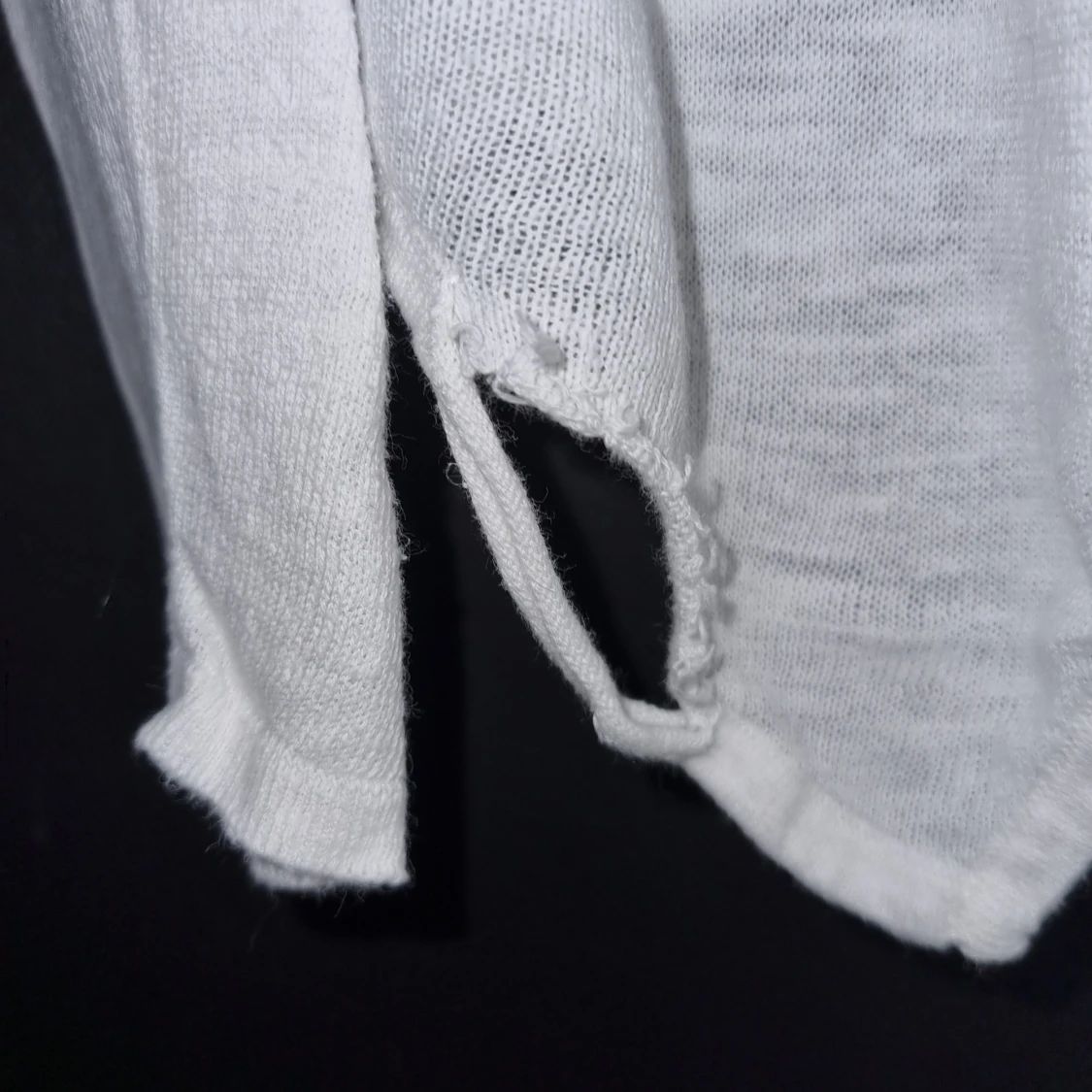 Vit spetskofta från Lindex - 2