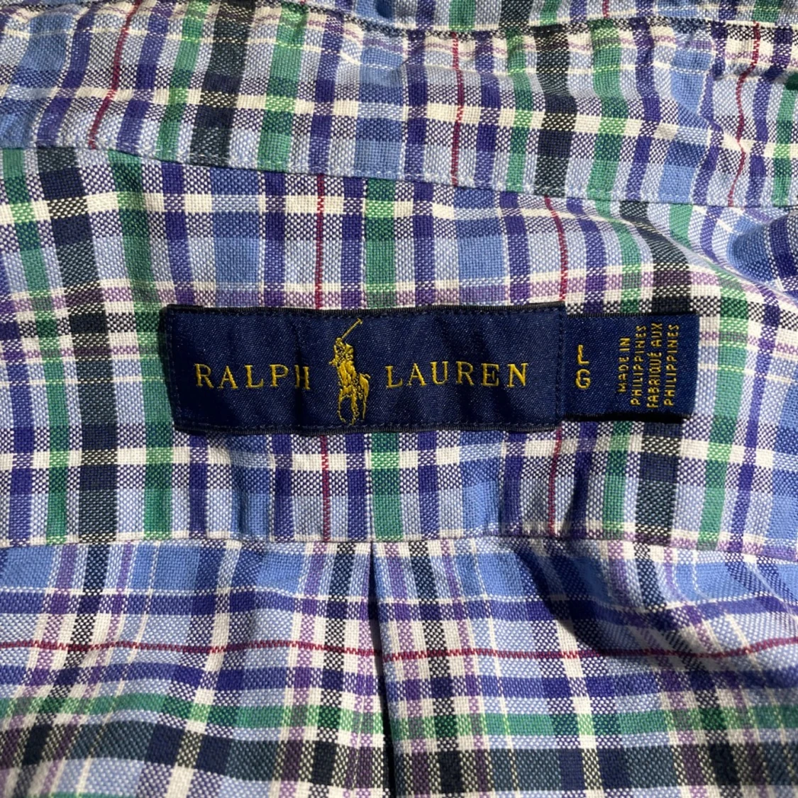 Rutig kortärmad skjorta från Ralph Lauren - 2