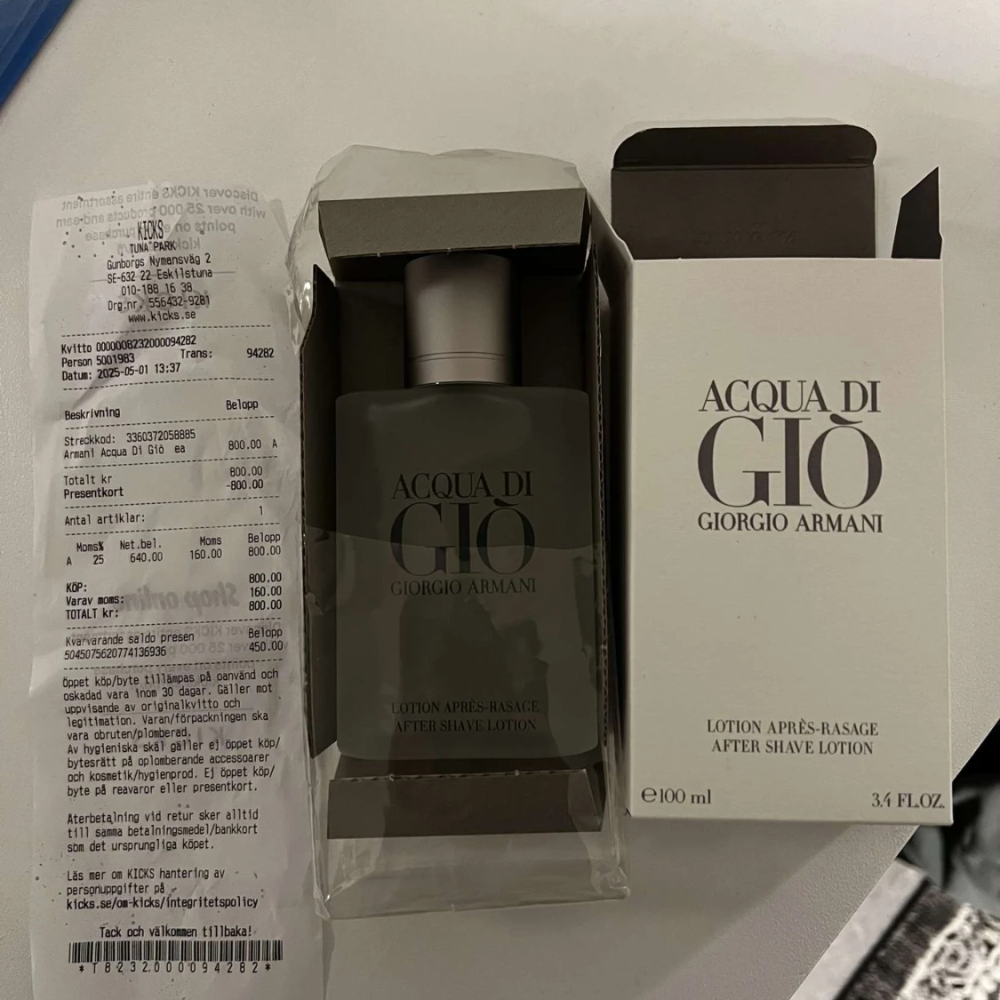 Acqua di Giò After Shave Lotion 100 ml - 1