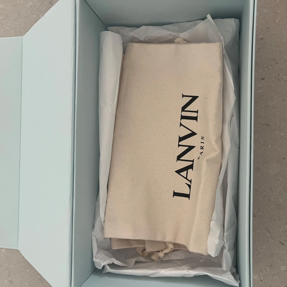 Lanvin skor, svart/gråa - 1