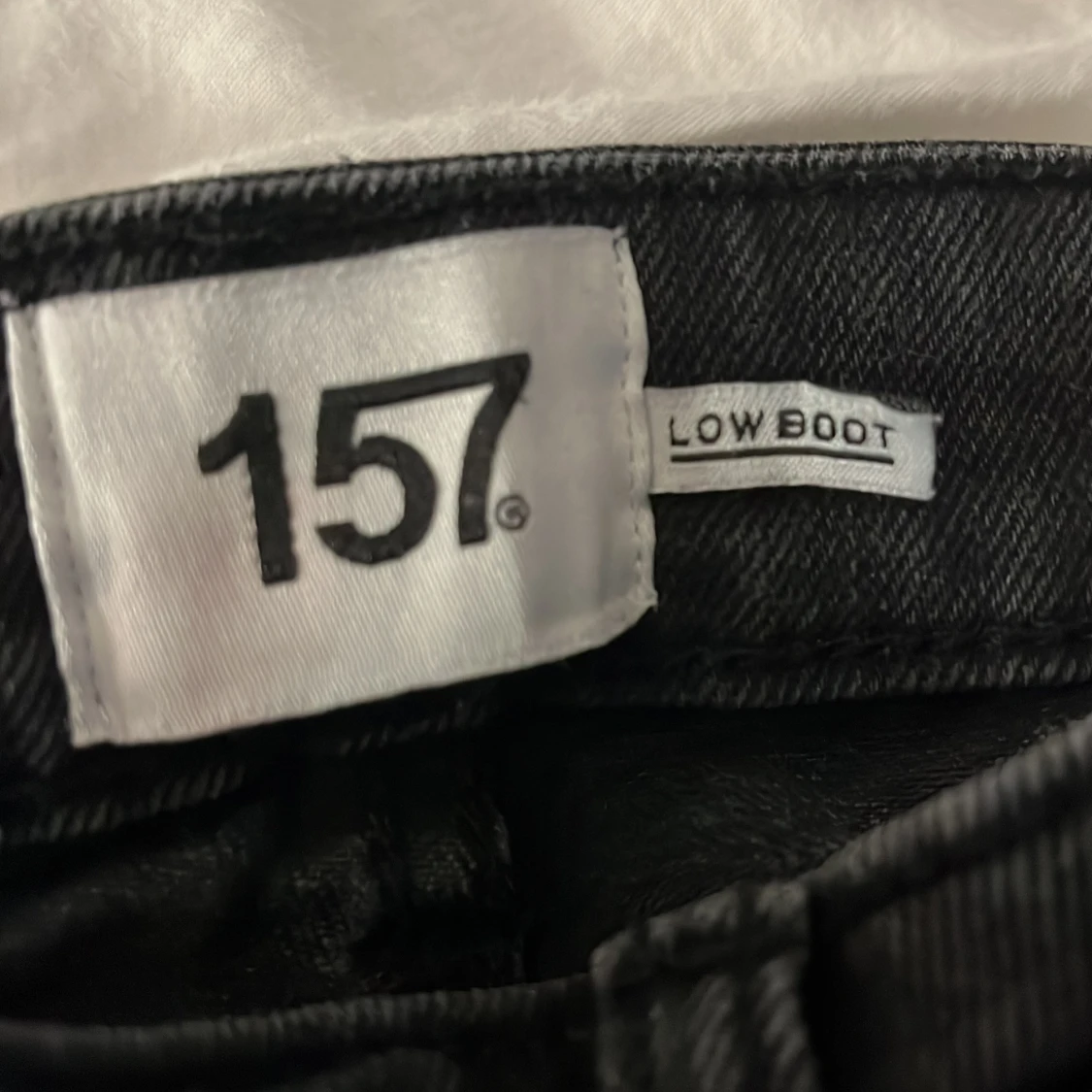 Svarta bootcut jeans 157 Low Boot S - 1