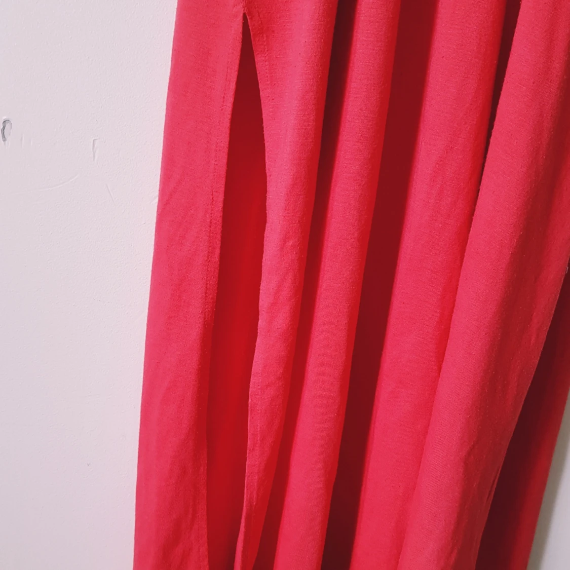 Röd långklänning från Esmara XS - 3