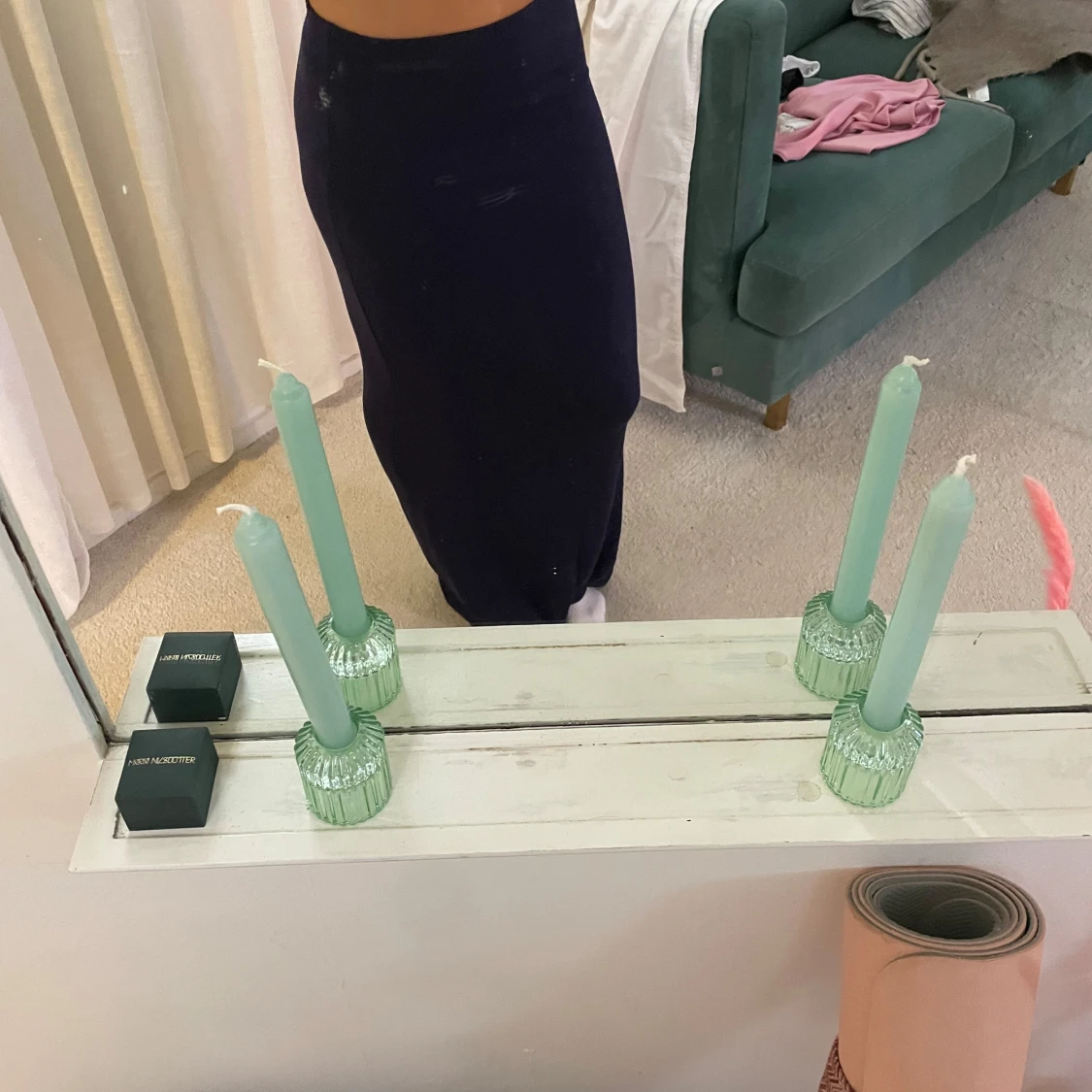 Mörkblå långkjol från Nelly