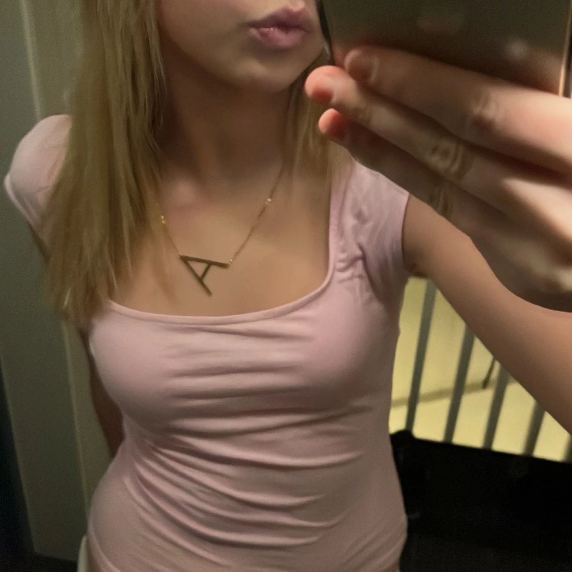 Rosa topp från Gina Tricot Stolek S