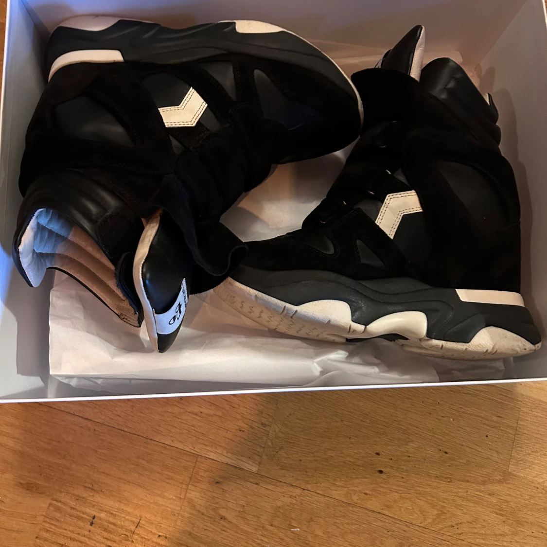 Svarta sneakers från Isabel Marant - 2