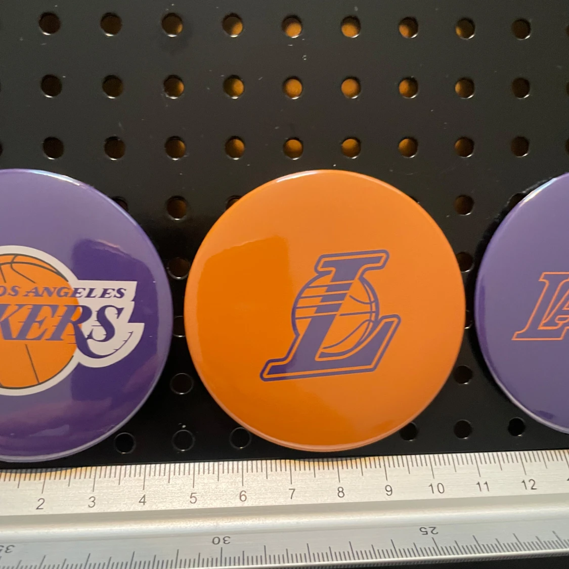 Magnet fridge 3pcs  (59mm) - Lakers NBa - 2