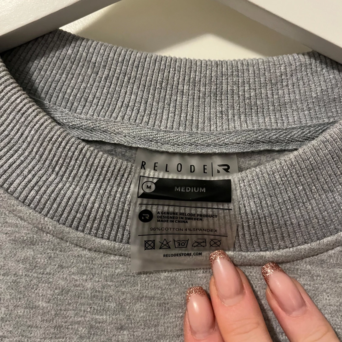 Grå sweatshirt från Relode - 91
