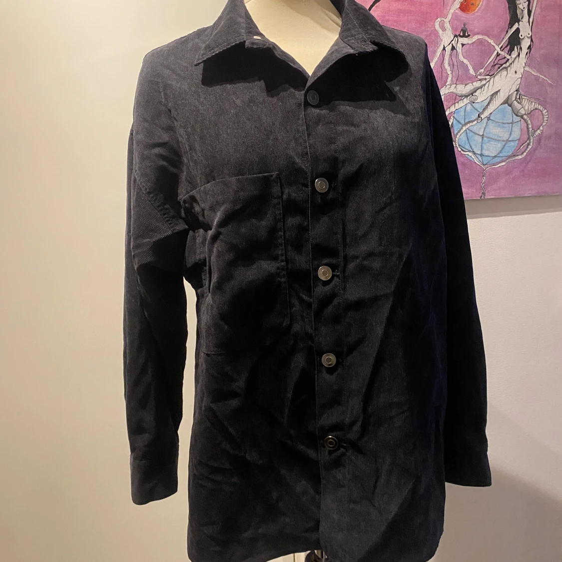 Svart manchesterjacka