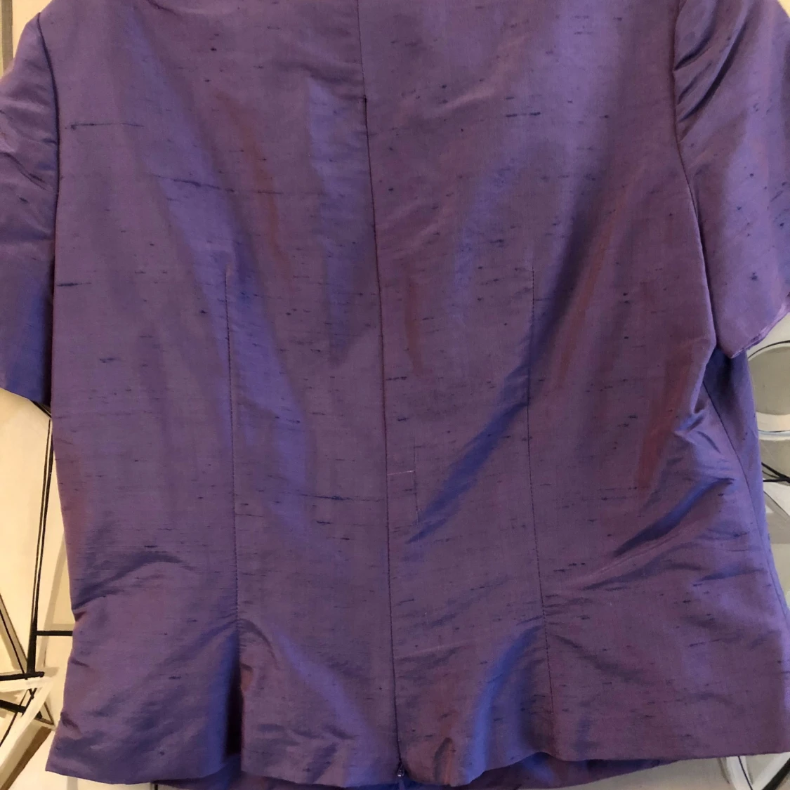 Lila Thaisiden blus vintage  - 3