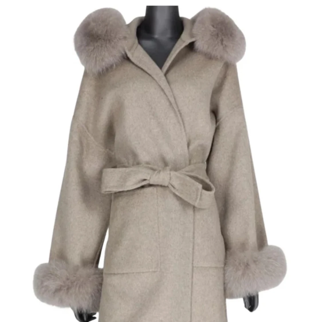 Kappa med päls  - 90