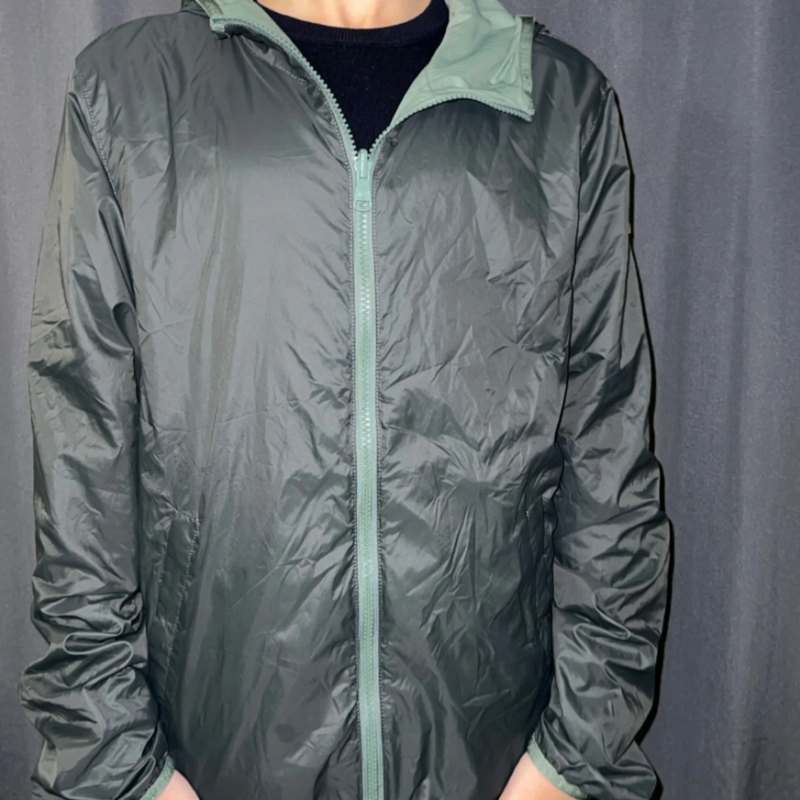 Grön colmar vindbreaker