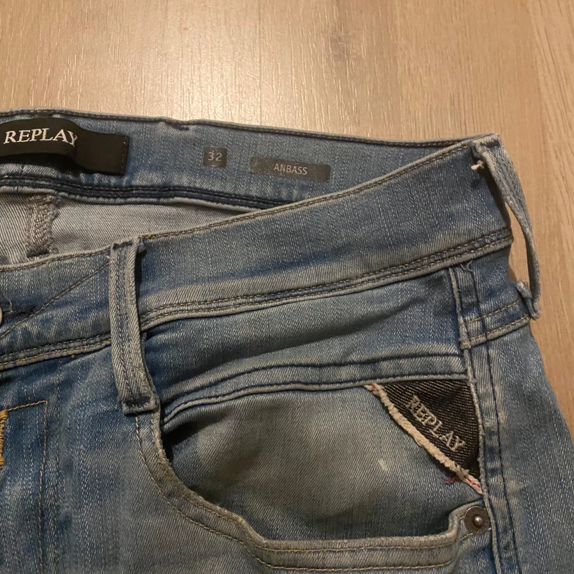 Blå jeans från Replay - 92