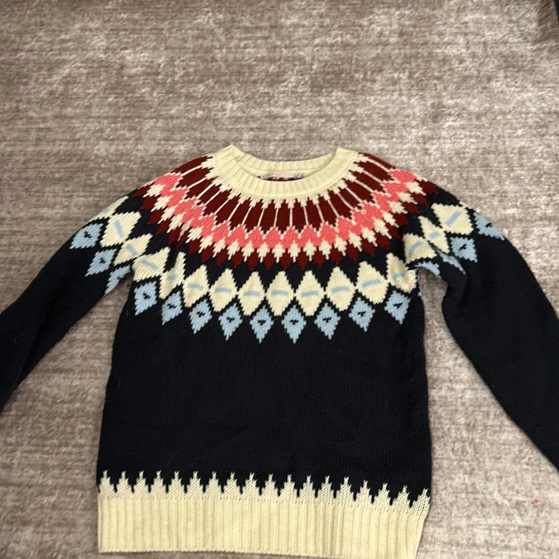 Mönstrad stickad tröja från Kids Only