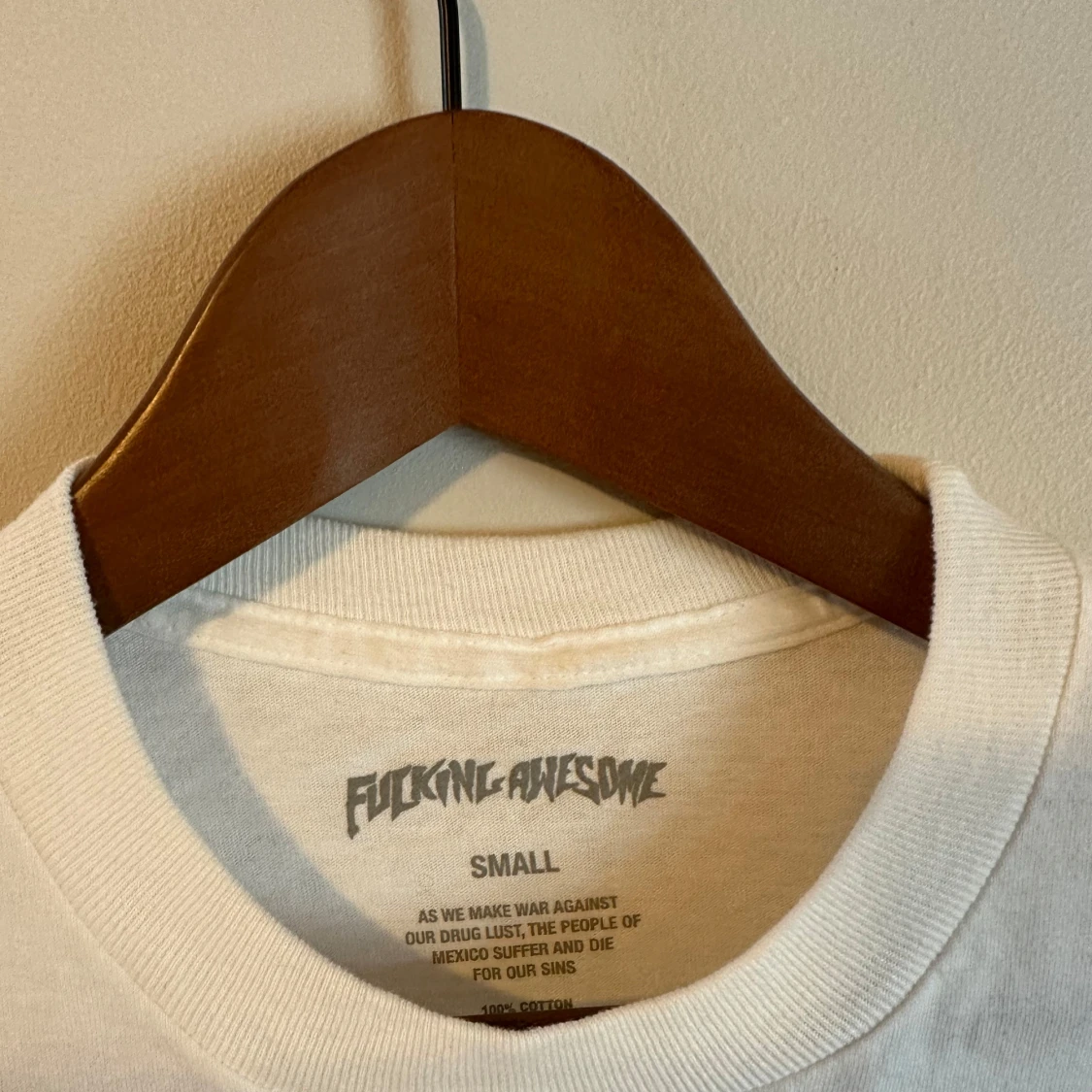 Vit långärmad tröja från Fucking Awesome - 91