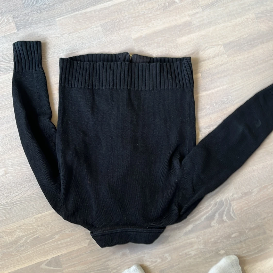 Svart stickad jacka från Lauren Jeans Company - 2