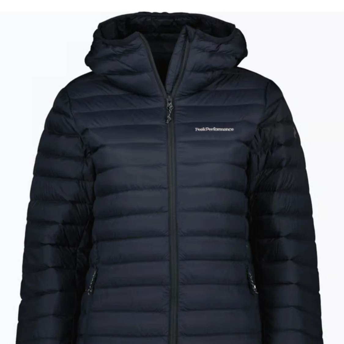 Svart dunjacka från Peak Performance
